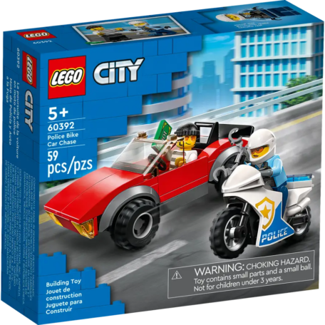 LEGO City Politimotorcykkel På Biljagt - LEGO - Legekammeraten.dk