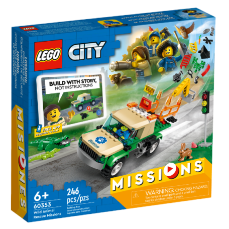 LEGO City Redingsmissioner For Vilde Dyr - Lego City - Legekammeraten.dk