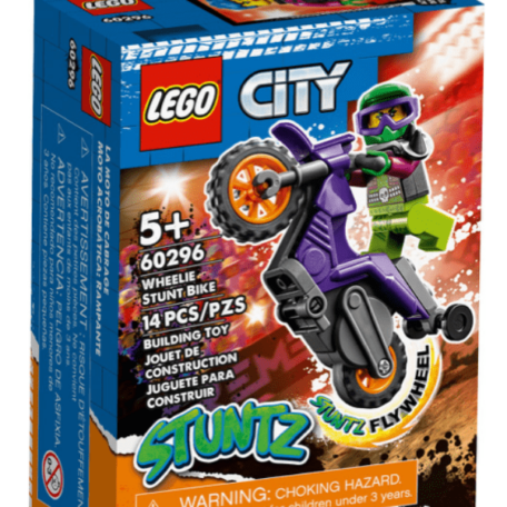 LEGO City Wheelie-Stuntmotorcykel - Lego City - Legekammeraten.dk