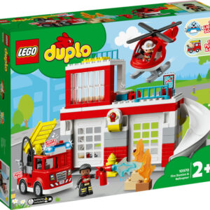 LEGO Duplo Brandstation og helikopter - Lego - Legekammeraten.dk