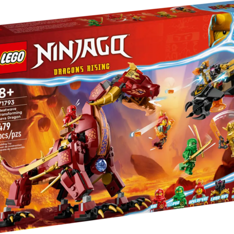 LEGO Ninjago Forvandlings Lavadragen Heatwave - LEGO - Legekammeraten.dk