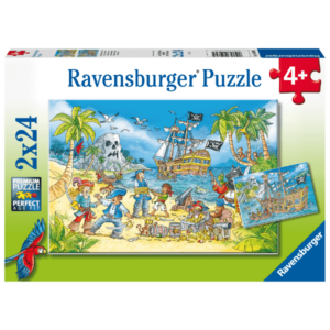 Puslespil Adventure Island 2x24 Brikker - Legekammeraten.dk