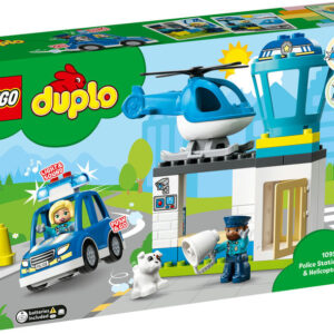 LEGO Duplo Politistation og helikopter - Lego - Legekammeraten.dk